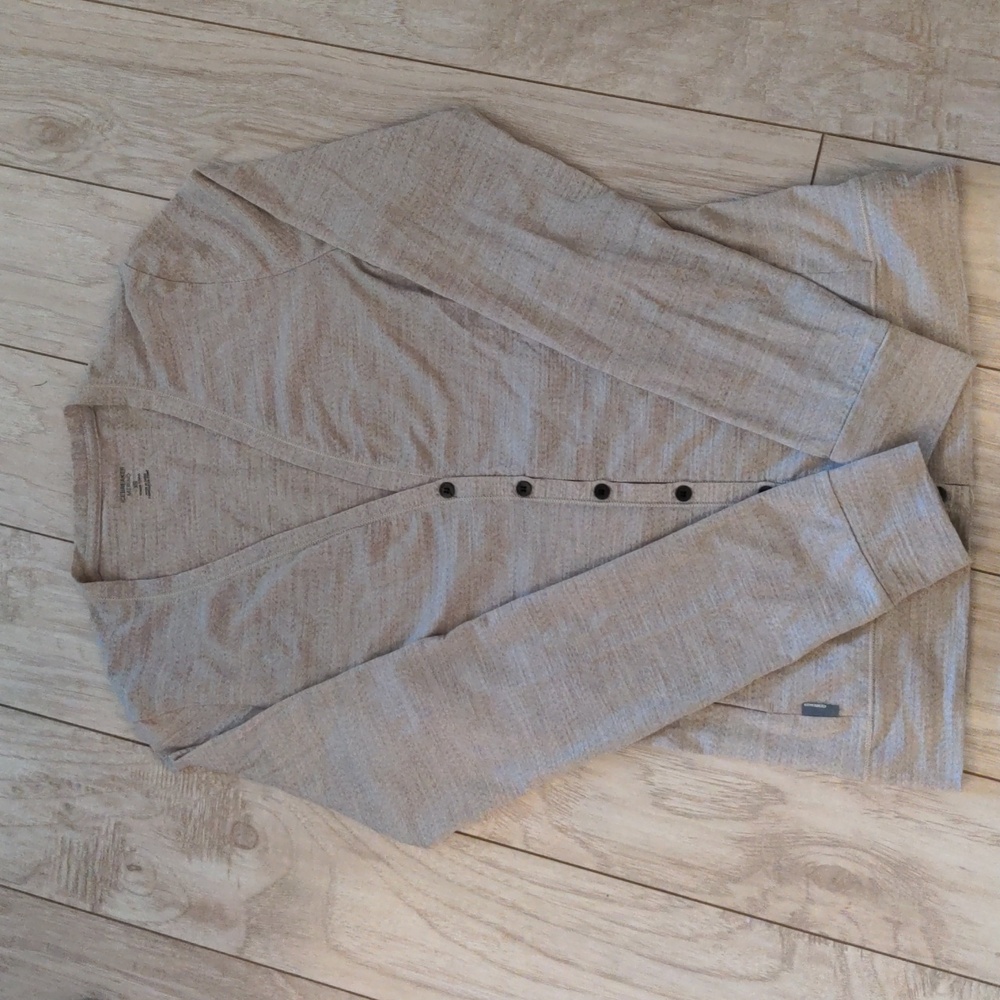 Icebreaker 200 weight Merino Wool Cardigan XS